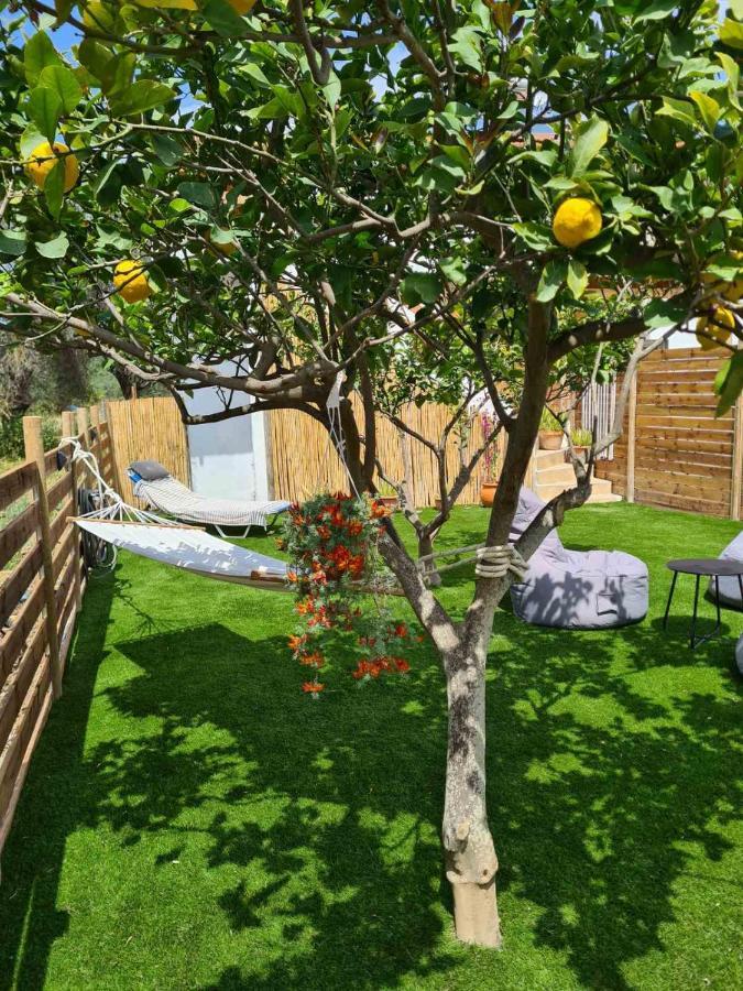 Lemonia Apartment With Yard Pitsidia Exterior foto